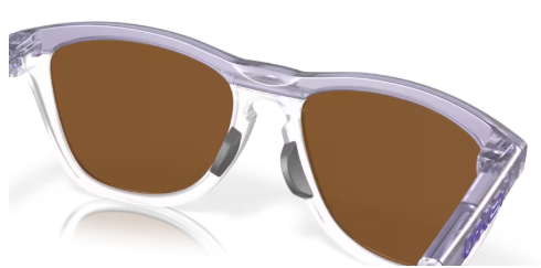 Sonnenbrille Oakley - 0OO9289 - Frogskins hybrid - 928901 - Matte lilac/prizm clear - Größe(n) 55 (L)