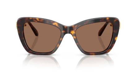 Sonnenbrille Swarovski - 100273 - Havana - Größe(n) 52 (XXS)