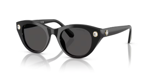 Sonnenbrille Swarovski - 0SK6025 - 100187 - Schwarz - Größe(n) 47 (S)