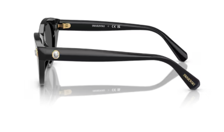 Sonnenbrille Swarovski - 0SK6025 - 100187 - Schwarz - Größe(n) 47 (S)