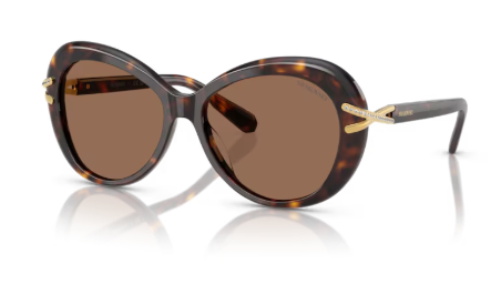 Sonnenbrille Swarovski- 0SK6026 -  100273 - Havana - Größe(n) 56 (XL)
