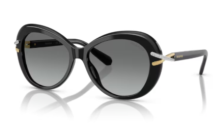 Sonnenbrille Swarovski- 0SK6026 - 100111 - Schwarz - Größe(n) 56 (XL)