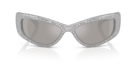Sonnenbrille Swarovski- 0SK6027 - 10596G - Hellgrau - Größe(n) 60 (XL)