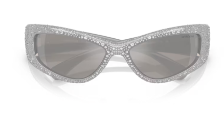 Sonnenbrille Swarovski- 0SK6027 - 10596G - Hellgrau - Größe(n) 60 (XL)