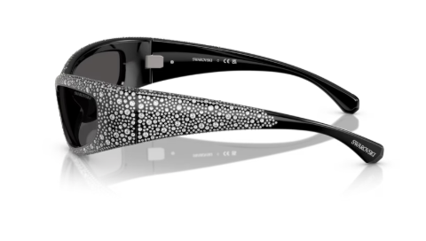 Sonnenbrille Swarovski- 0SK6027 - 100187 - Schwarz - Größe(n) 60 (XL)