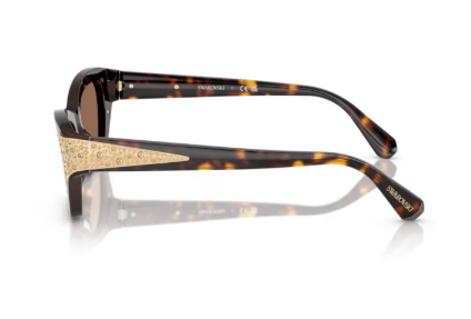 Sonnenbrille Swarovski- 0SK6029 - 100273 - Dunkelhavana - Größe(n) 53 (XL)