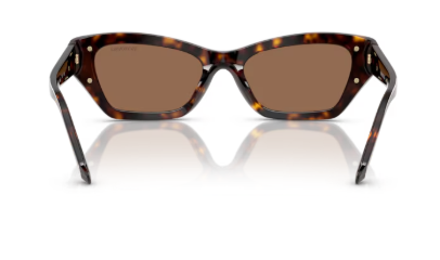 Sonnenbrille Swarovski- 0SK6029 - 100273 - Dunkelhavana - Größe(n) 53 (XL)