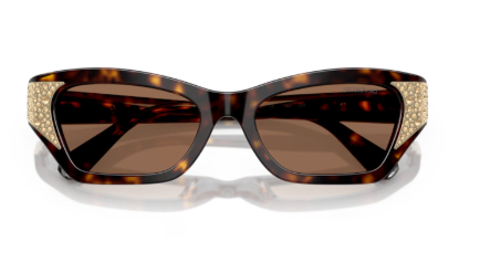 Sonnenbrille Swarovski- 0SK6029 - 100273 - Dunkelhavana - Größe(n) 53 (XL)