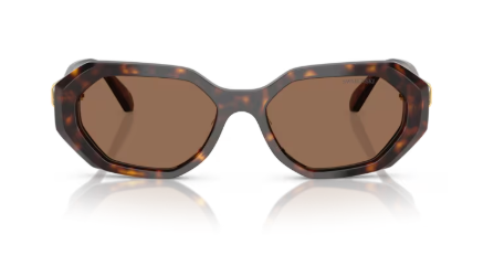 Sonnenbrille Swarovski- 0SK6028 - 100273 - Dunkelhavana - Größe(n) 54 (S)