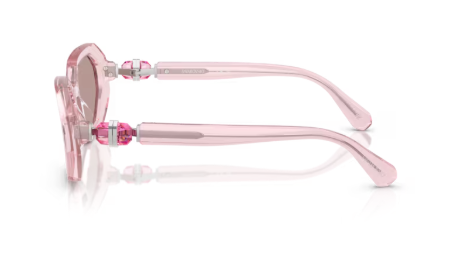 Sonnenbrille Swarovski- 0SK6028 - 30017N - Pink transparent - Größe(n) 54 (S)