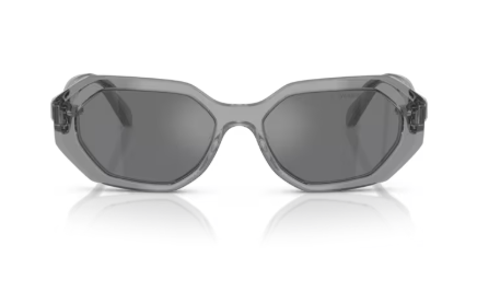 Sonnenbrille Swarovski- 0SK6028 - 10626G - Dunkelgrau transparent - Größe(n) 54 (S)