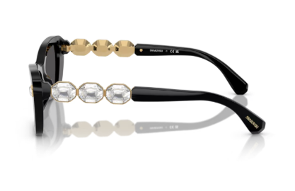 Sonnenbrille Swarovski- 0SK6033 - 100187 - Schwarz - Größe(n) 54 (M)