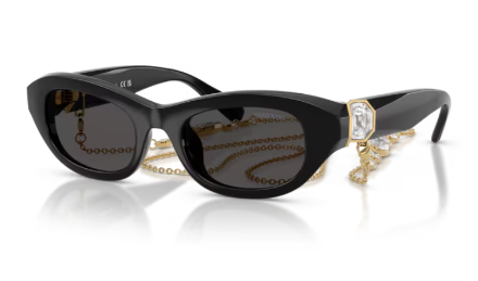 Sonnenbrille Swarovski- 0SK6036U - 107687 - Schwarz - Größe(n) 50 (XS)