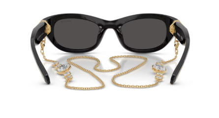 Sonnenbrille Swarovski- 0SK6036U - 107687 - Schwarz - Größe(n) 50 (XS)