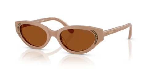 Sonnenbrille Swarovski- 0SK6030 - 106173 - Beige - Größe(n) 52 (S)