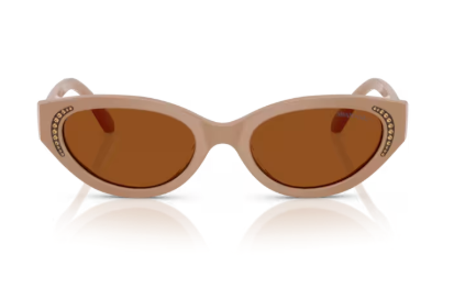 Sonnenbrille Swarovski- 0SK6030 - 106173 - Beige - Größe(n) 52 (S)