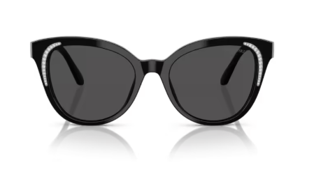 Sonnenbrille Swarovski-  0SK6031 - 100187 - Schwarz - Größe(n) 53 (L)