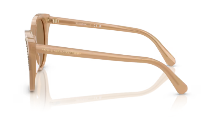 Sonnenbrille Swarovski- 0SK6031 - 2002M4 - Beige milchig - Größe(n) 53 (L) - Braun transition