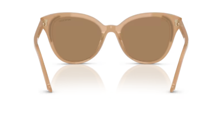 Sonnenbrille Swarovski- 0SK6031 - 2002M4 - Beige milchig - Größe(n) 53 (L) - Braun transition