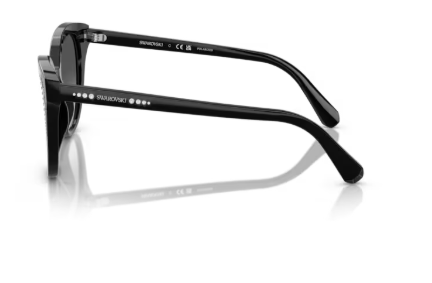 Sonnenbrille Swarovski- 0SK6031 - 1001T3 - Schwarz - Größe(n) 53 (L) - Verlauf grau polarisiert