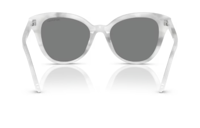 Sonnenbrille Swarovski- 0SK6031 - 104287 - Weiß gestreift -  Größe(n) 53 (L)