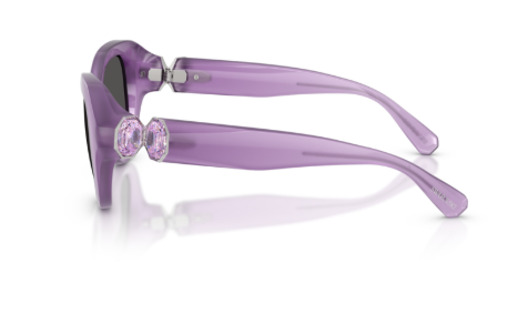 Sonnenbrille Swarovski- 0SK6037 - 107587 - Milky lilac -  Größe(n) 50 (XS)