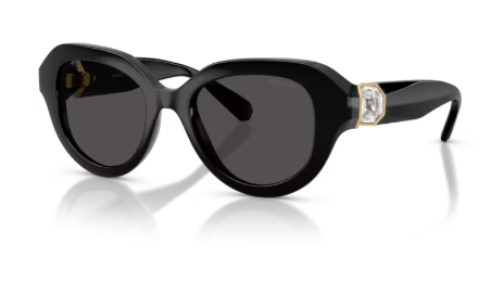 Sonnenbrille Swarovski- 0SK6037 - 100187 - Schwarz - Größe(n) 50 (XS)