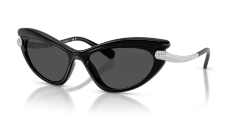 Sonnenbrille Swarovski- 0SK6038 - 103887 - Schwarz - Größe(n) 56 (L)