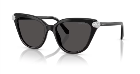 Sonnenbrille Swarovski- 0SK6039 - 100187 - Schwarz -  Größe(n) 56 (L)