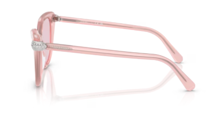 Sonnenbrille Swarovski- 0SK6039 - 1041P5 - Rosa milchig - Größe(n) 56 (L) - Transition pink