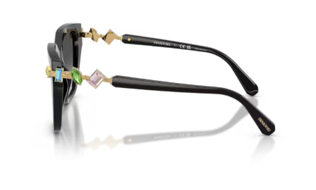 Sonnenbrille Swarovski- 0SK6041 - 1001T3 - Schwarz - Größe(n) 53 (XL) - Polarisiert