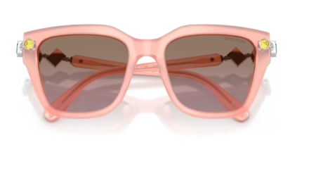 Sonnenbrille Swarovski- 0SK6041 - 104114 - Rosa milchig - Größe(n) 53 (XL)