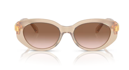 Sonnenbrille Swarovski - 0SK6002 - 103413 - Transparent beige - Größe(n) 53 (S) -