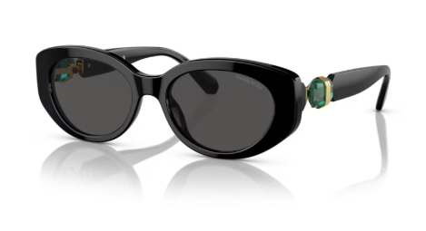 Sonnenbrille Swarovski - 0SK6002 - 100187 - Schwarz - Größe(n) 53 (S)