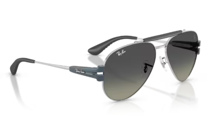 Sonnenbrille Ray Ban - 0RB3762M - F12311 - Silber - Größe(n) 58 (XL)