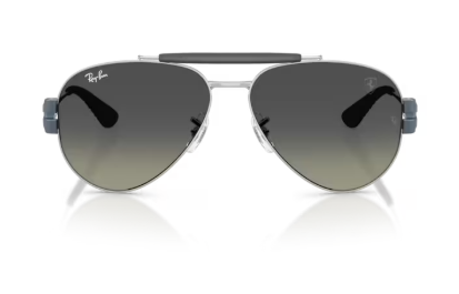 Sonnenbrille Ray Ban - 0RB3762M - F12311 - Silber - Größe(n) 58 (XL)