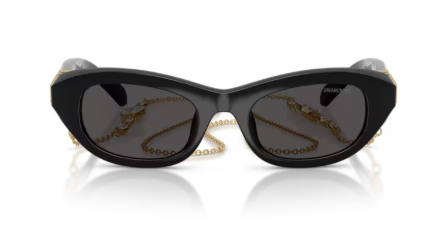 Sonnenbrille Swarovski - 0SK6036U -  107687 - Schwarz - Größe(n) 50 (XS)