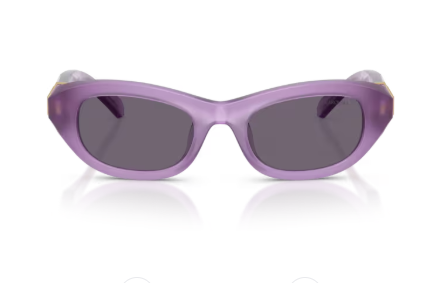Sonnenbrille Swarovski  - 0SK6036U - Farbe : 10751A - Milky violett - Größe(n) 50 (XS)