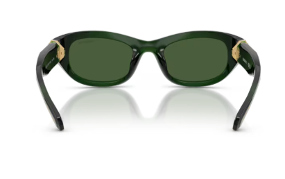Sonnenbrille Swarovski - 0SK6036U - 108171 - Milky dark green - Größe(n) 50 (XS)