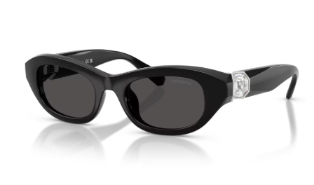 Sonnenbrille Swarovski - 0SK6036U -  103887 - Schwarz - Größe(n) 50 (XS)