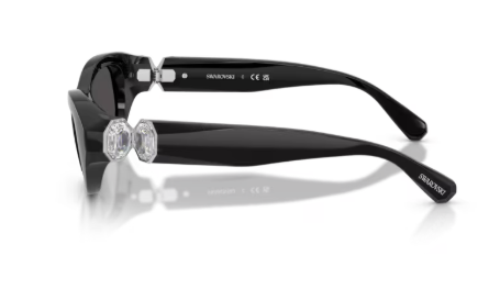 Sonnenbrille Swarovski - 0SK6036U -  103887 - Schwarz - Größe(n) 50 (XS)