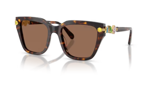 Sonnenbrille Swarovski- 0SK6041 - Farbe: 100273 - Havana - Größe(n) 53 (XL)