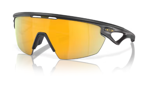 Sonnenbrille Oakley 0OO9403 - Sphaera - 940304 - Matt carbon -  Größe(n) 36 (L) - Glasfarbe  Prizm 24k polarized