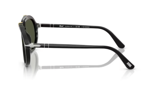 Sonnenbrille Persol - 0PO0202S - 95/31 -  Schwarz- Größe 57 (M)  Farbe : Schwarz