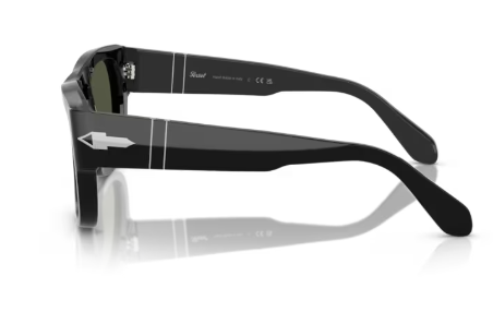 Sonnenbrille Persol 95 / 31 - Schwarz - Größe 54 (L) - sunglasses Persol