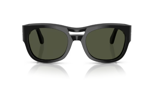 Sonnenbrille Persol 95 / 31 - Schwarz - Größe 54 (L) - sunglasses Persol