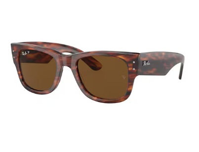 Sonnenbrille Ray Ban - 0RB0840S 954/57 - MEGA WAYFARER - Größe: 51 - Farbe: Havana