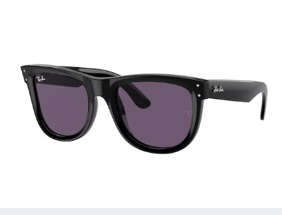 Sonnenbrille Ray Ban - 0RBR0502S 66771A - WAYFARER REVERSE - Größe 50 - Farbe: Schwarz