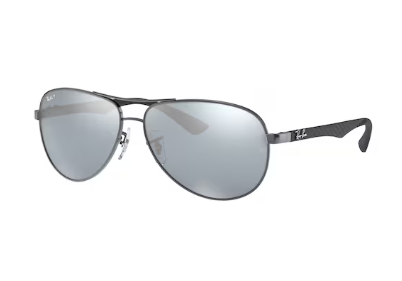 Sonnebrille Ray Ban- 0RB8313 004/K6 - CARBON FIBRE - Farbe : Gunmetal