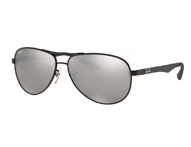 Sonnebrille Ray Ban- 0RB8313 002/K7 CARBON FIBRE - Schwarz- Größe: 61